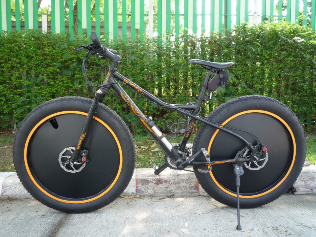 Fat bike disc wheel โดยเสือต้อง