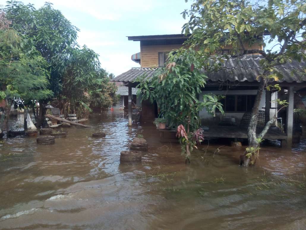 สภาพบ้านเรือน ม.4 ต.โรง อ.กระแสสินธุ์