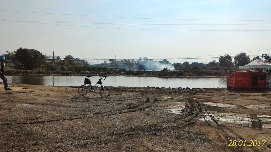 คลองพระอุดม ใกล้ๆกับวัดท่าเกวียน (คลองข่อย ปากเกร็ด)